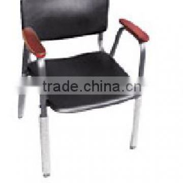 Popular metal frame four legs dining chair HE-204