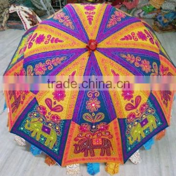 Indian Wedding Umbrella Cotton Umbrelas Decorative Umbrella