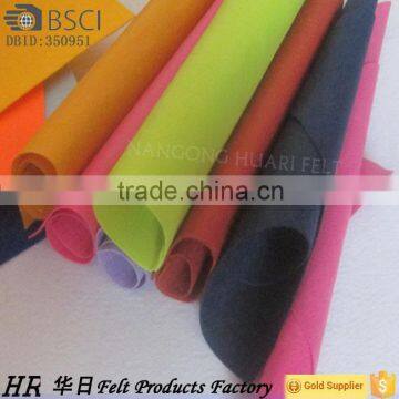 Color 100% Polyester felt