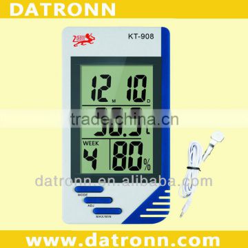 KT908 digital waterproof outdoor thermometer & hygrometer