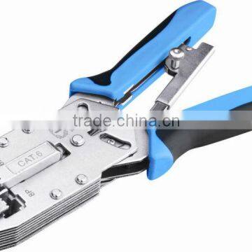 crimping pliers crimping 8p8c/RJ-45,6P6C/RJ-12,6P6C/RJ-11,RJ-45(CAT6 8P8C)-AMP stripping cutting crimping 3 in 1 crimping plie