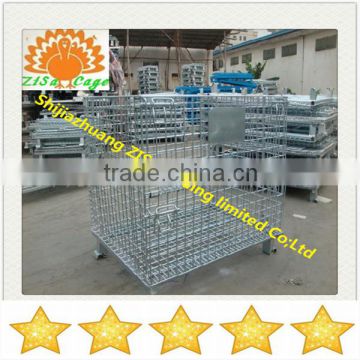 foldable steel wire storage cage