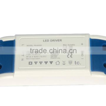 Hot selling 300mA DC48-76V 20W IP20 constant current LED driver