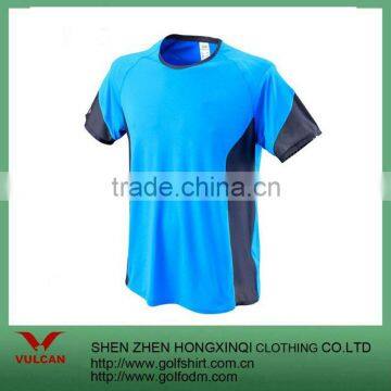 100% polyester dry fit t shirts quick dry running