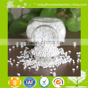 75% White Masterbatch for LDPE,LLDPE,HDPE Film