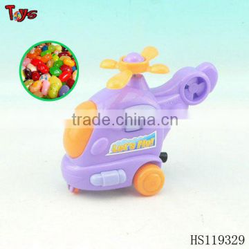 pull line helicopter candy car toy