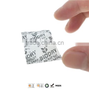 5g Biochemist dry natural mineral Desiccant in non-woven bag