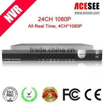 ACESEE 24CH P2P NVR with Strong compatibility