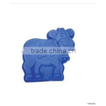 Silicone colorful animals cake mould