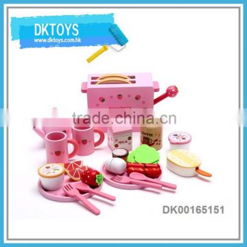 Non-toxic Material Wooden Toy Set Super Kitchen Set Toy