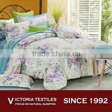 blossom floral duvet quilt cover bedding set natural