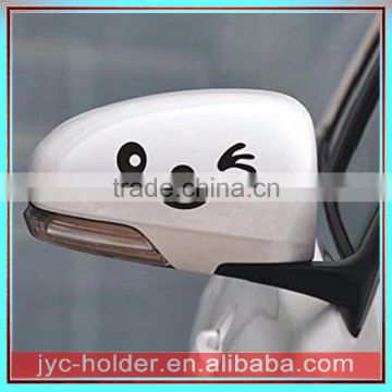 Smile Face 3D Decal Sticker for Car Side Mirror hot sale