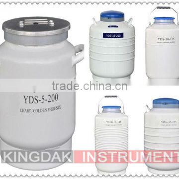 YDS series Dewar vessle Small Capacity Large Caliber Liquid Nitrogen Container