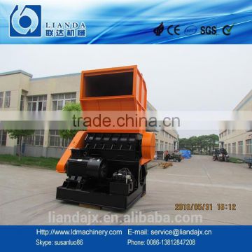 Plastic crusher for agricultural film
