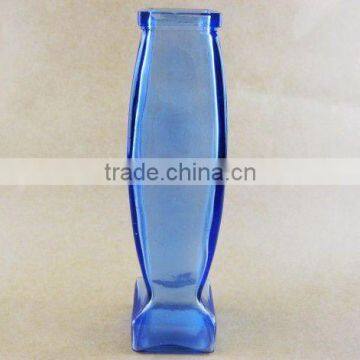 Fashion cheap glass vase /colour flower vase