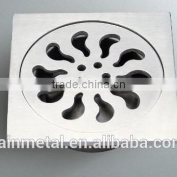 Deep drawing metal stamping customized high precision multifunctional floor drain with favorable