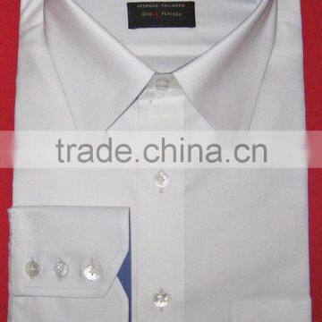 Classic man formal dress shirts High quality white twill man shirts