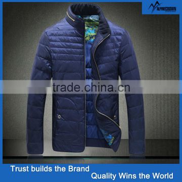 2016 Fashionable men goose down jacket for winters