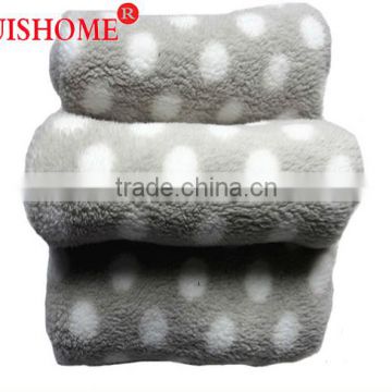High Quality Wholesale Customized Super Soft stock lot coral fleece blanket large printed
