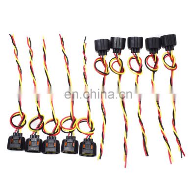 Set 10 PCS 3 Wire Harness Pigtail Connectors For Cadillac Chevrolet Ford WPT118