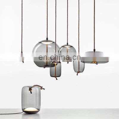 Wholesale Modern Decorative Indoor LED Glass Chandelier Pendant Lamp