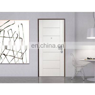 White door modern design Italian armored door house europe security door