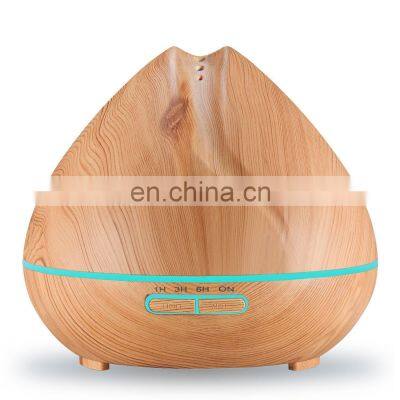 2021 Classic designed Trending New arrival Wooden grain Remote wireless Ultrasonic Cool Mist Aroma Diffuser Humidifier