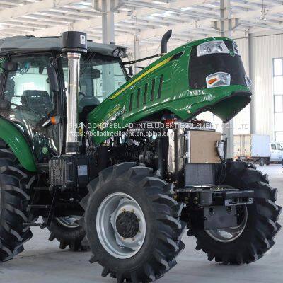 Tip Quality Dq1204 120HP 4WD Agricultural Wheel Farm Tractor with Deluxe Air Conditioning Cabin