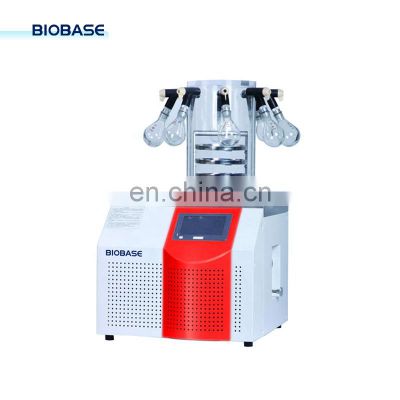 BIOBASE LN Freeze Dryer Standard Chamber With 8Port Manifold Tabletop Freeze Dryer BK-FD10P