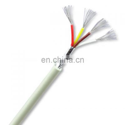4C 0.12mm Electronic Signal Cable 4 Core Tinned Copper 26AWG PVC wire Aluminum foil shielded power wires cables