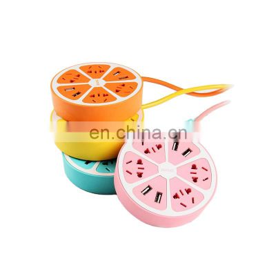 New Arrival Electrical Multi Plug Extension Socket Hexagon Shape USB Power Extension Board