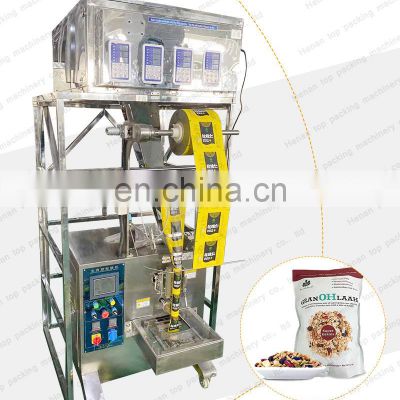 Automatic pneumatic back seal medicinal herbs Chinese medicine pills packing machine