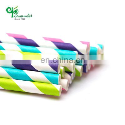 Yada Biodegradable Paper Drinking Straw Recycled Disposable Individually Packaged Paper Straw