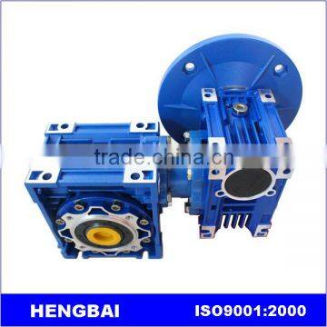 NMRV+NMRV series worm gear speed reducer with output flange