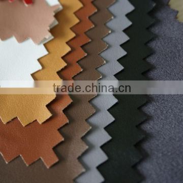 soft hand-feeling 100% polyester pu synthetic suede leather