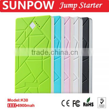 SUNPOW multi-function colorful style emergency auto jump starter car power bank