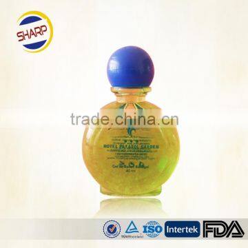 Plastic Liquid Cosmetic Bottle, Round Transparent Bottle For Cosmetic