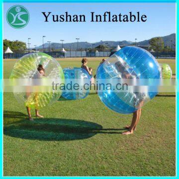 China manufacturer hot selling human inflatable bumper bubble ball
