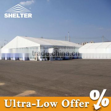 25x45m Glass Wall Panel Trade Show Tent ; Glass Trade Show Tent