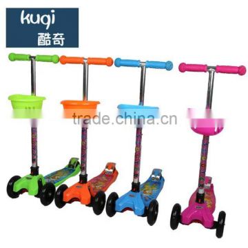 Quick Folding Foldable Maxi Micro Foot Scooter with Colorful Board