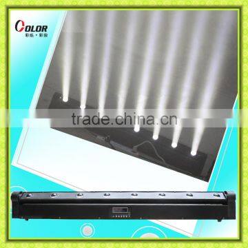 stage decoration for new year 8*12w white led beam bar professional stage lighting