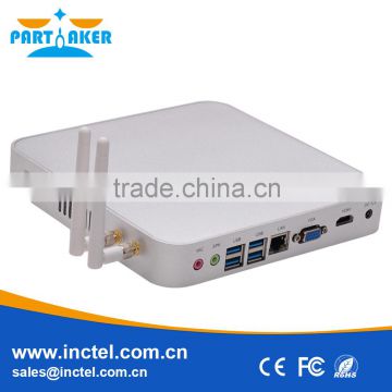 With Core i3 4010u support Dual OS and KODI Player Fanless Mini Panel Pc