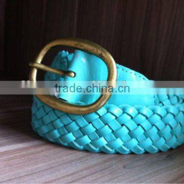 woven pu belt