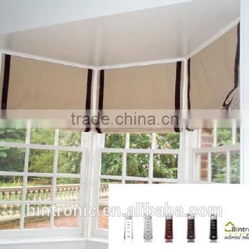 Bintronic Customized Product Motorized Roman Blind System With Motor Of Home Furnishings Taiwan