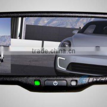 4.3" car auto-dimming rearview monitor parking sensor can be option