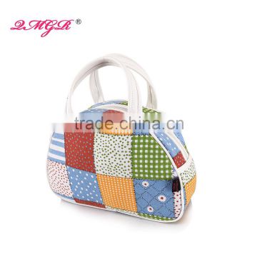 Factory New Arrival Fashion Printed Canvas Hand Tote bag for Lady