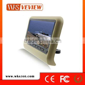 9 inch Headrest monitor Portable Universal with DVD player Car Back Seat LED Monitor