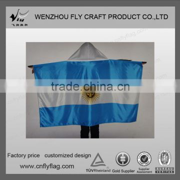 Hot selling custom printed body cape flag