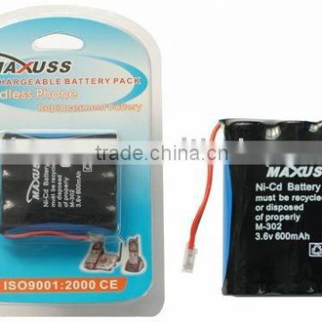 MAXUSS P501 AA3.6V Wireless Phone Niy-CD Rechargeable Battery
