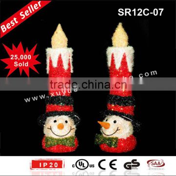 Indoor Christmas candle light with LED